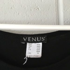 womens venus peak a boo shoulder top